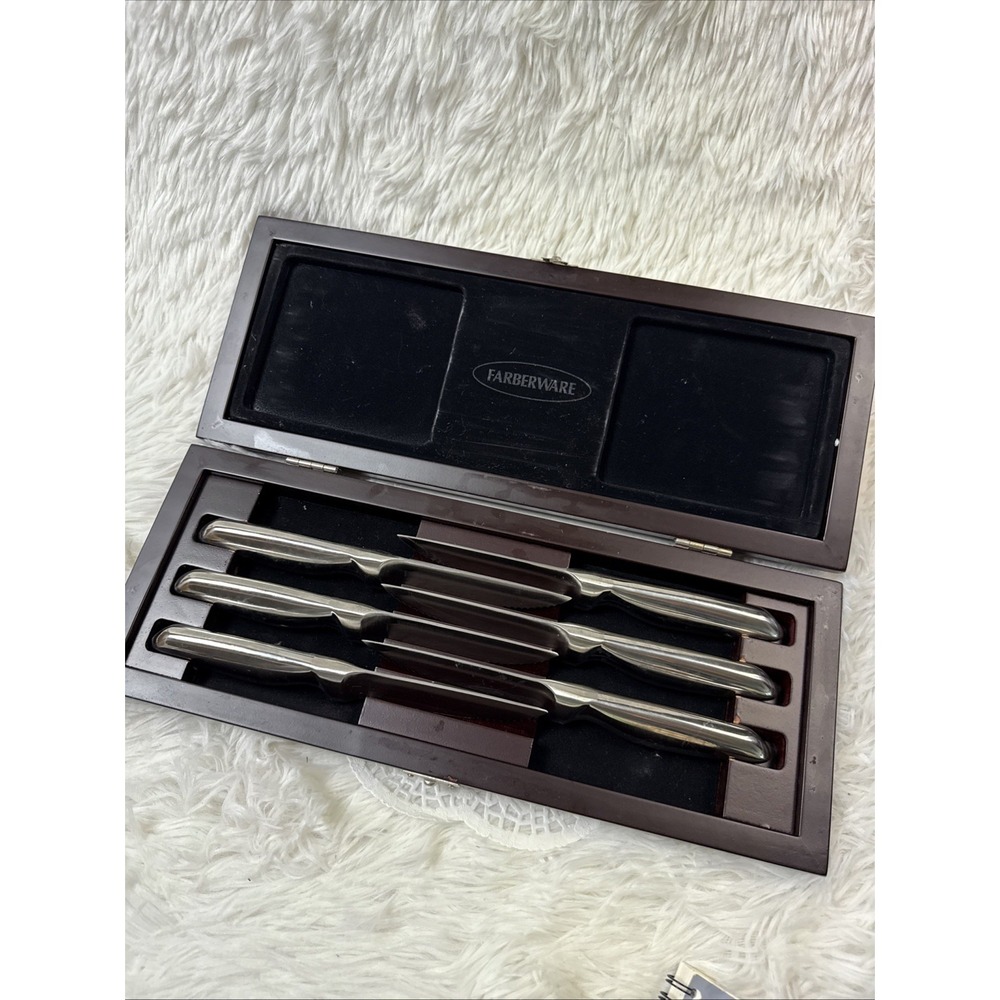 Farberware 200 Series Stainless Dinner Knife Flatware Presentation Box